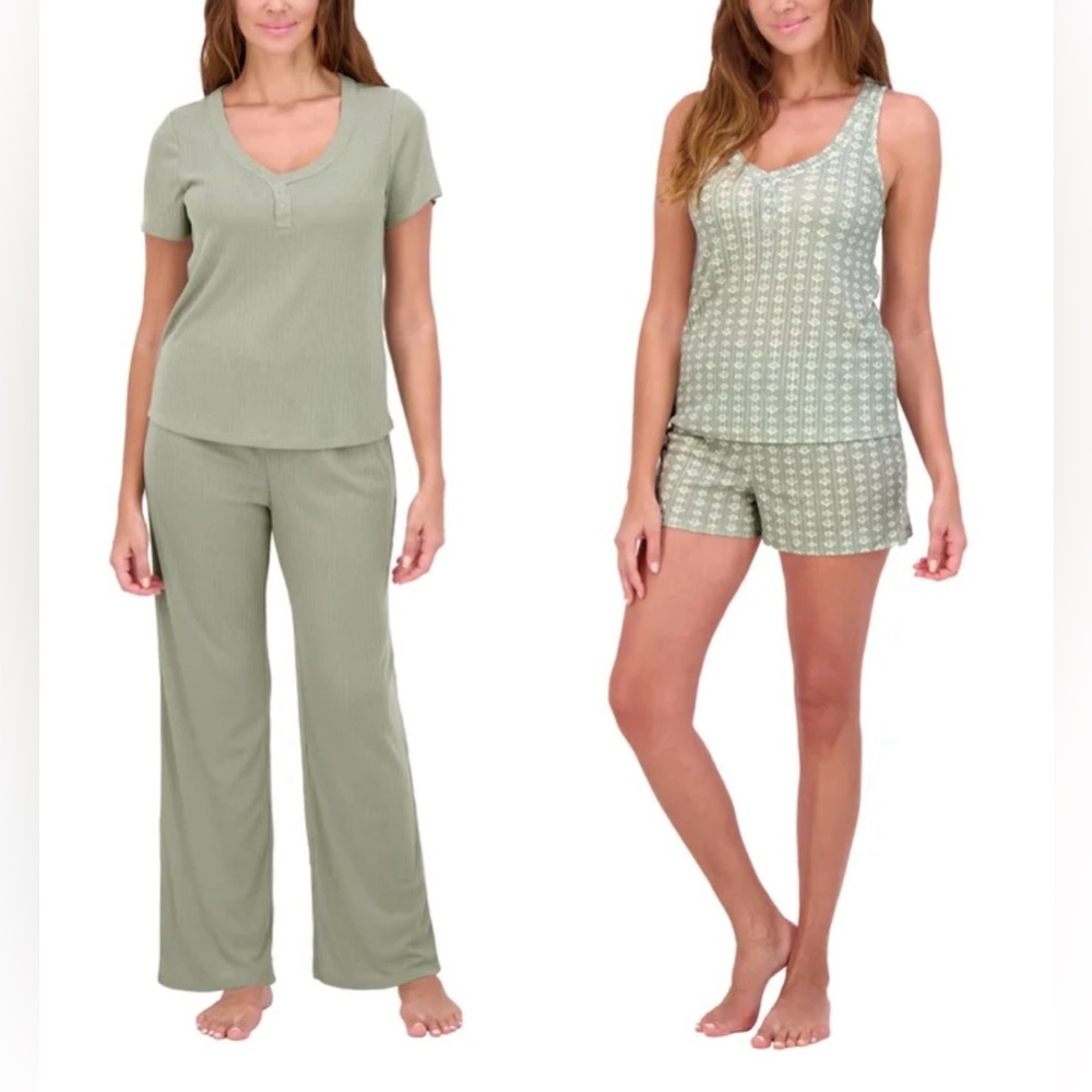 Live2Lounge Women’s 4-piece Pointelle Lounge Set